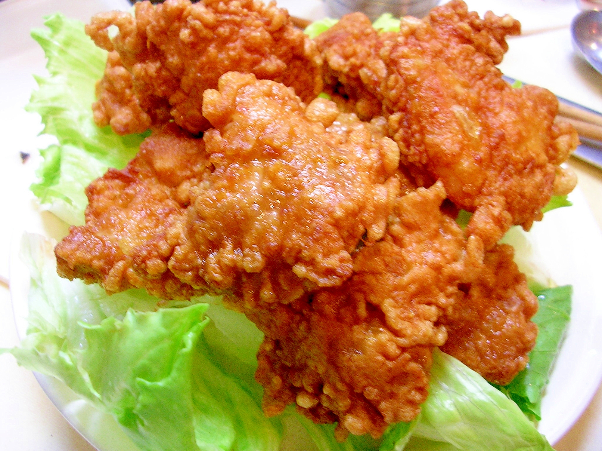 二度揚げする鶏の竜田揚げ レシピ 作り方 By うさぎの春子 楽天レシピ