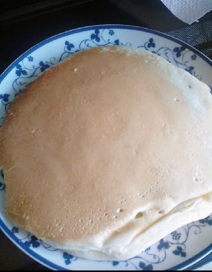 手作りホットケーキミックスで甘いホットケーキ＾＾