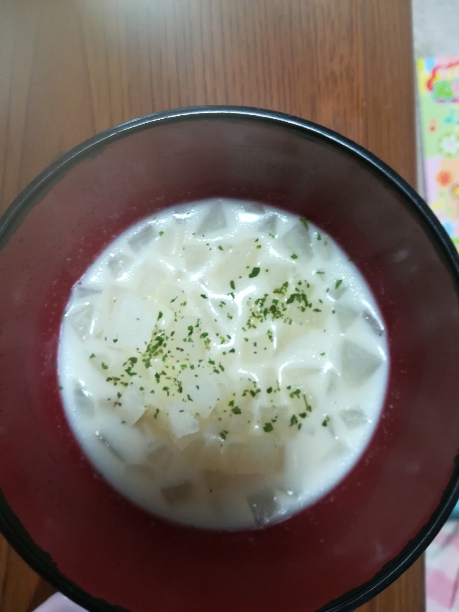 【子供用】大根のミルクスープ