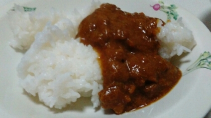 牛すね肉のカレーライス