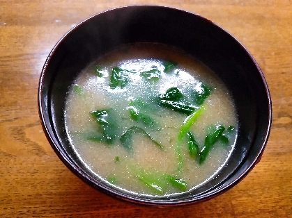 大根と小松菜の味噌汁