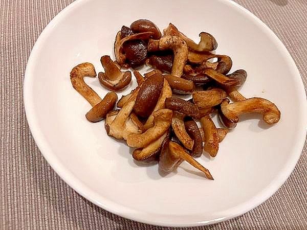 生しいたけのサッパリポン酢炒め