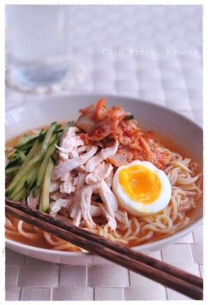 冷やしキムチラーメン