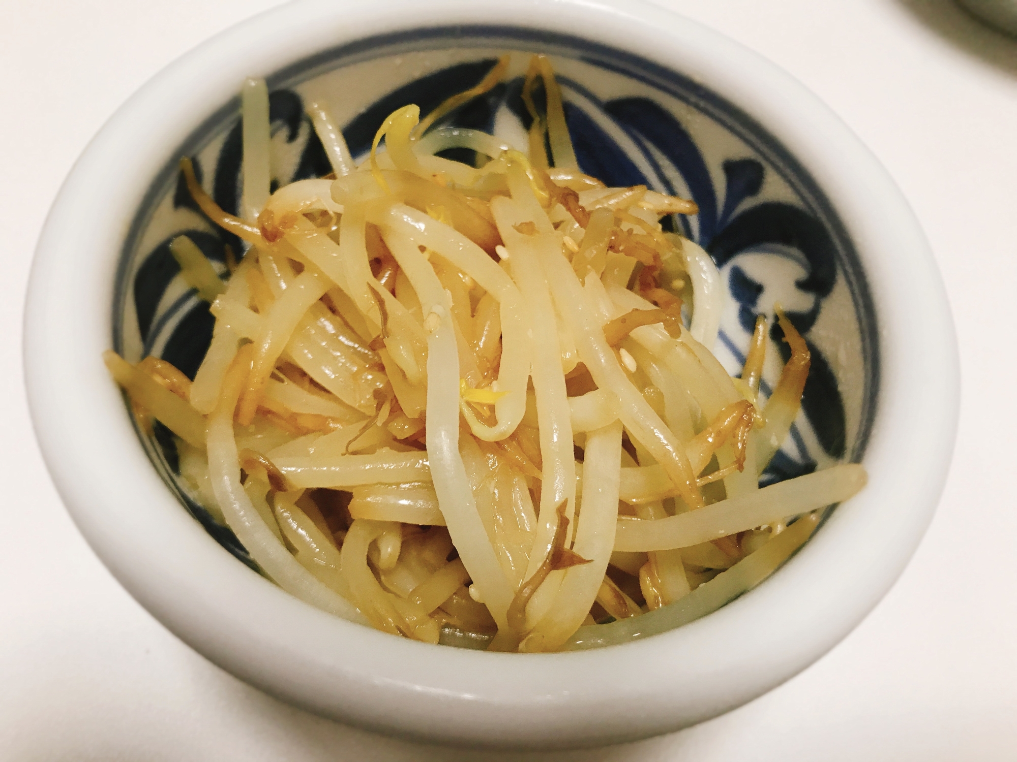 【夫婦のおつまみ】レンジで簡単!もやしのナムル