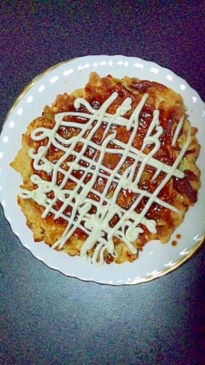 おやつや一品に☆お好み焼き風