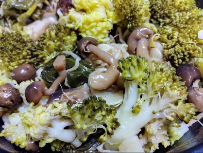 ブロッコリーと大豆のサラダ