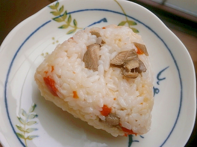 煮物で！混ぜご飯おにぎり