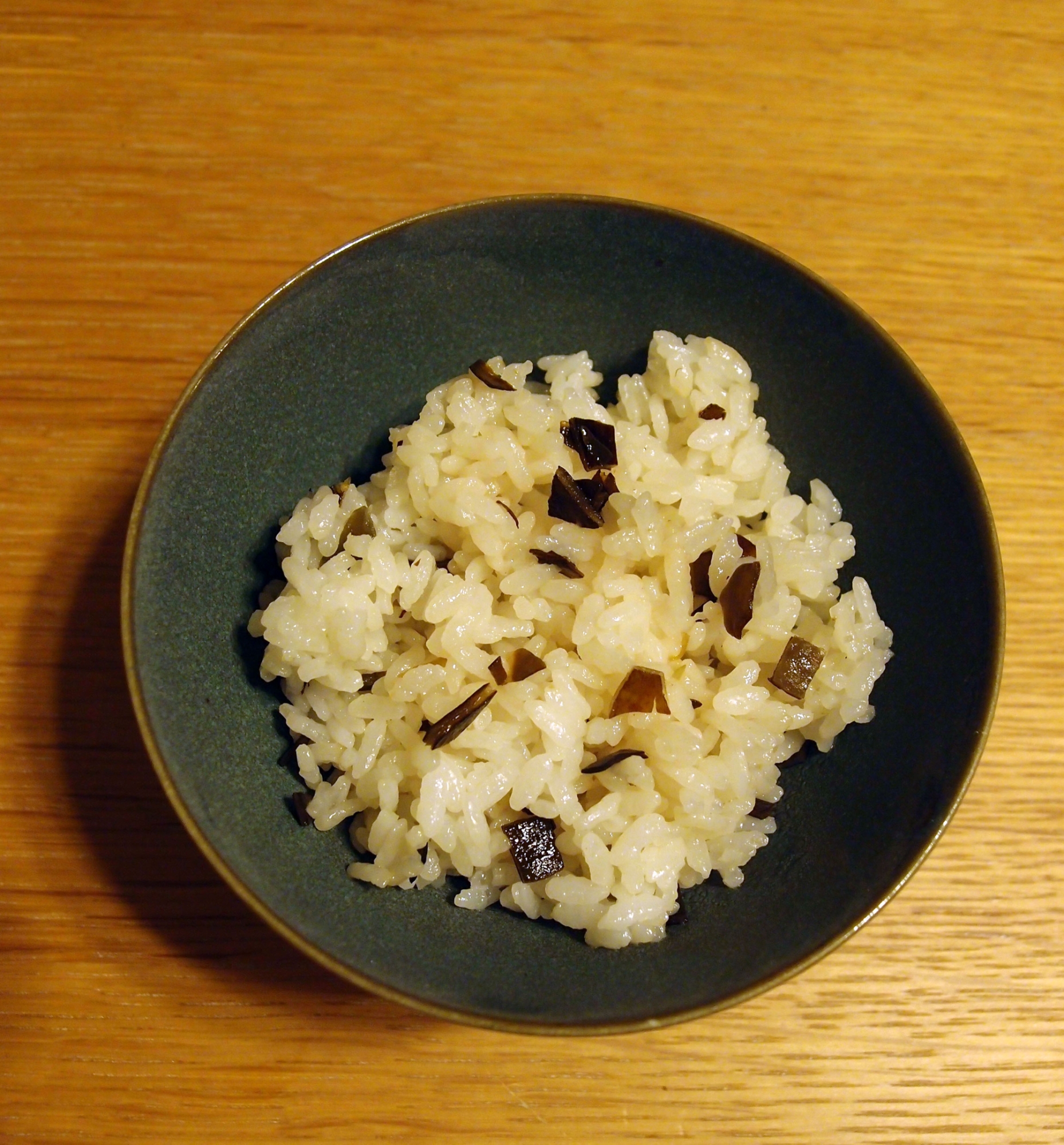 おやつ昆布の炊き込みご飯