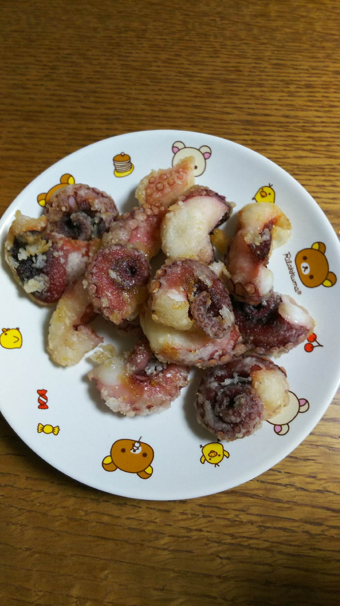 タコの唐揚げ(ダシダ)