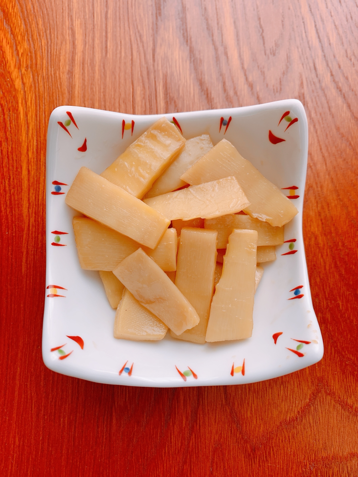 たけのこでメンマ風