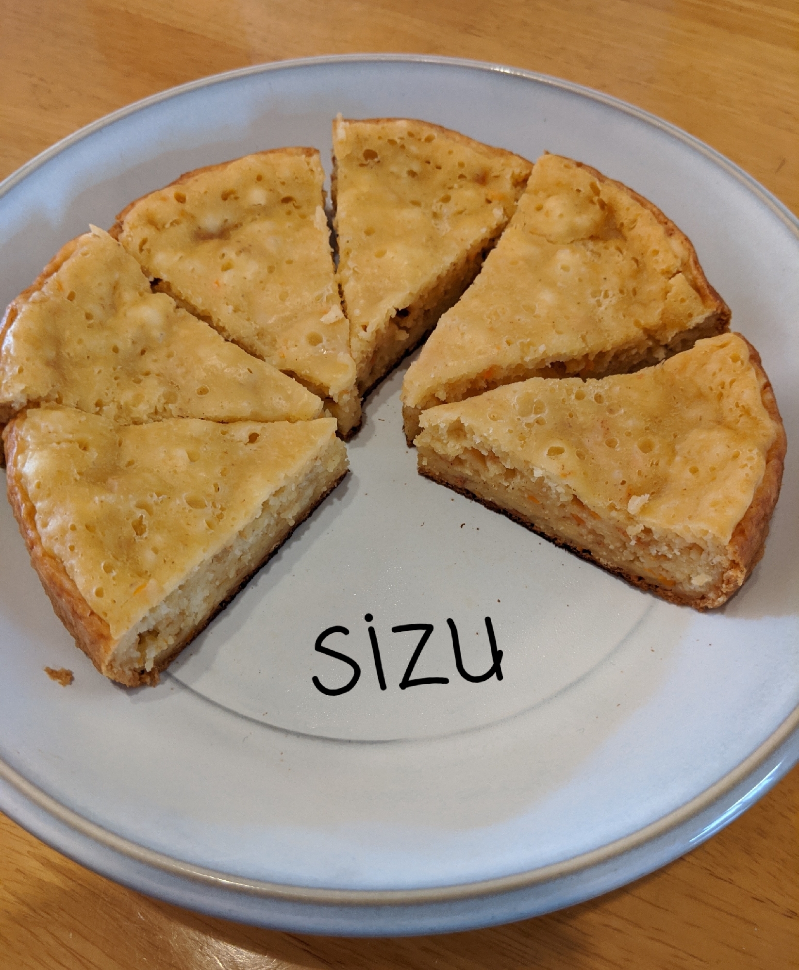 Hmを使って炊飯器で作る 柿とにんじんのケーキ レシピ 作り方 By しづs Kitchen 楽天レシピ