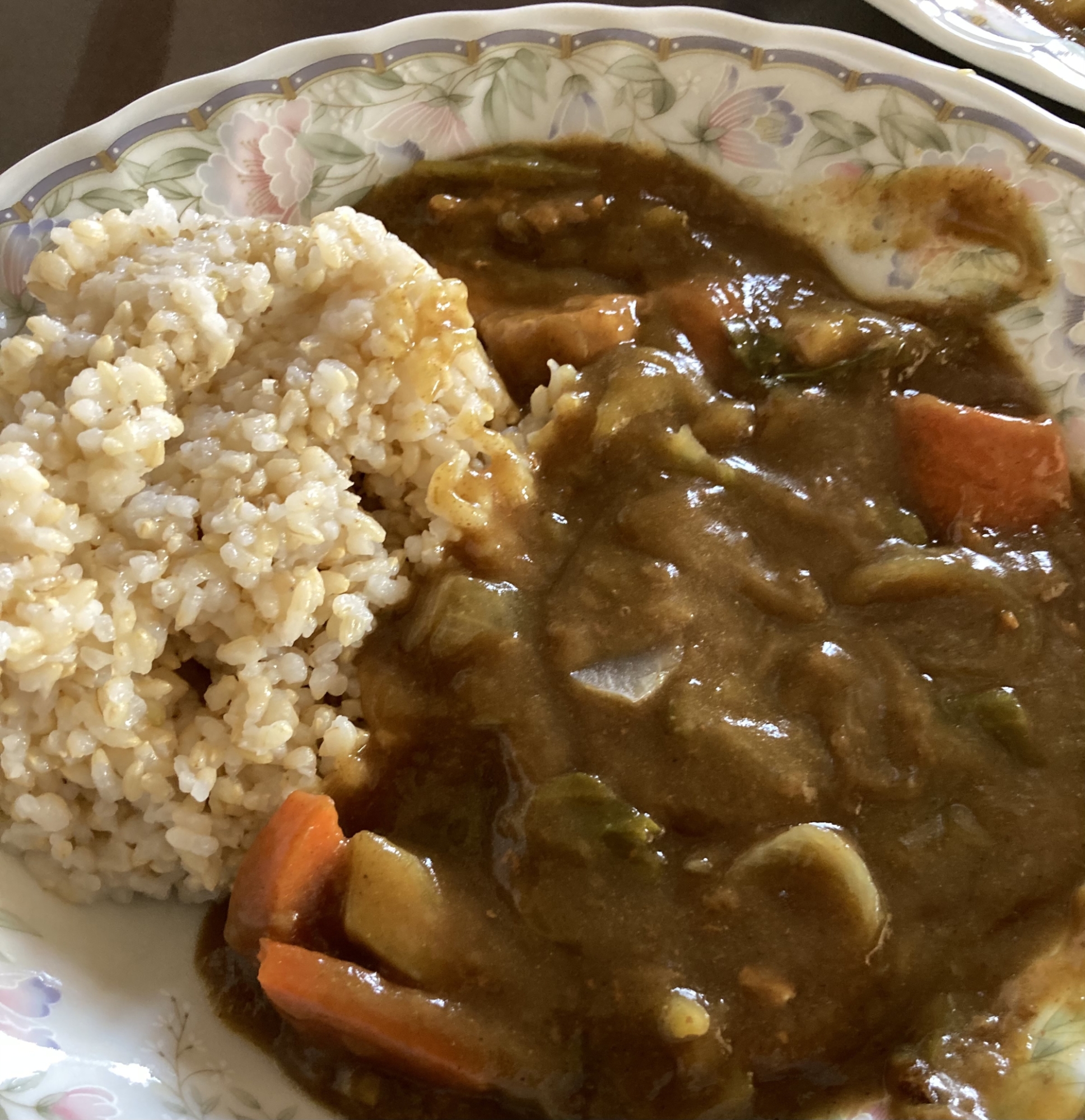 牛肉こってり煮込みのカレーライス！