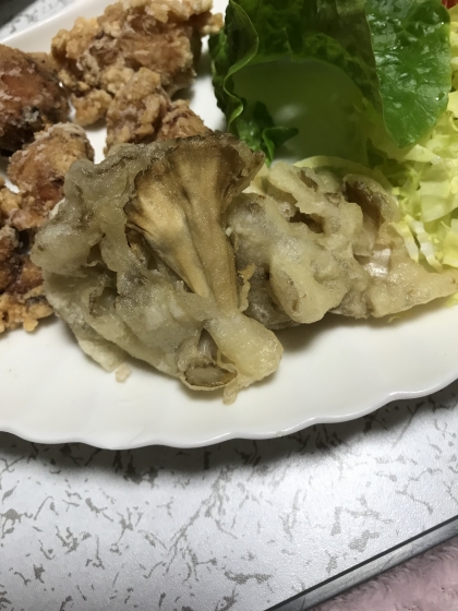 舞茸の天ぷら☆味付けしてから