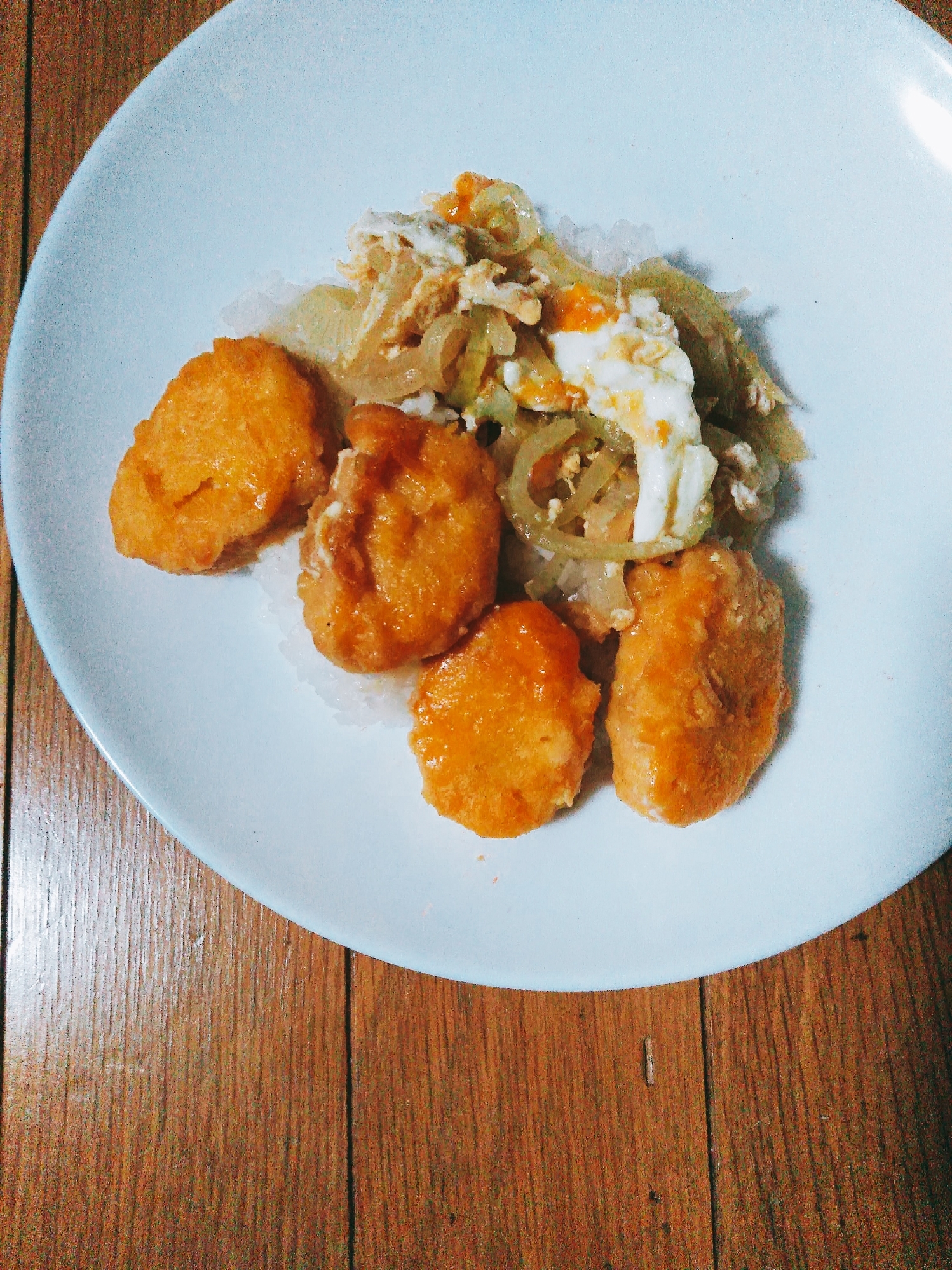 チキンナゲット丼