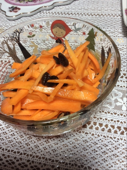 道の駅で買った人参で作りました♪とっても美味しかったです♡レシピ有難うございました(*^^*)