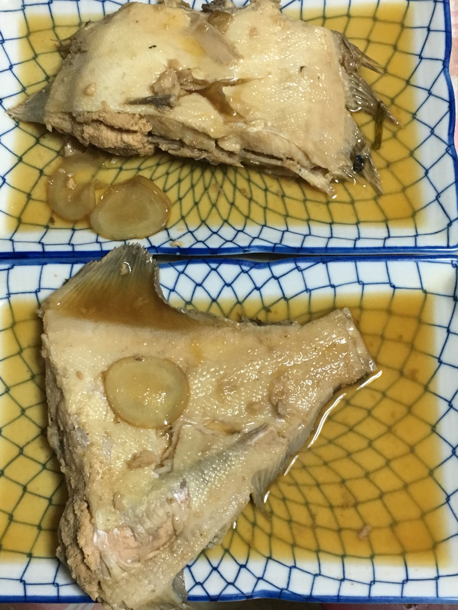 真がれいのしょうゆ煮