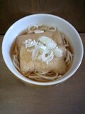 今日のランチ＊きつねうどん