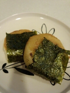 お昼ご飯に。
もちもち、おいしくいただきました♪