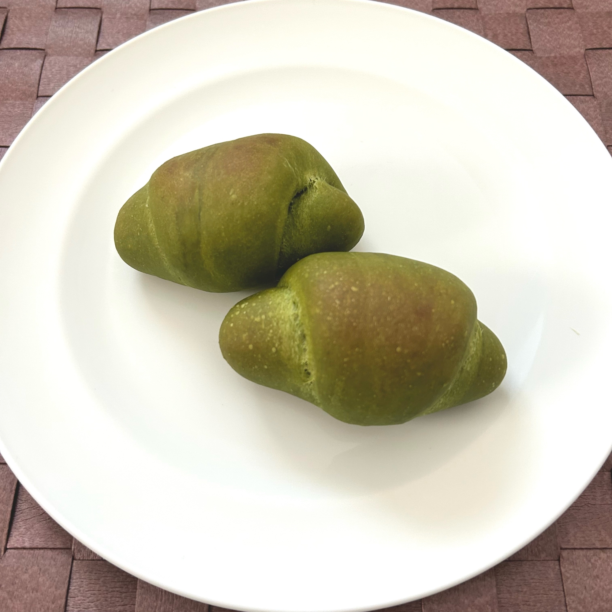 【絶品】抹茶ロールパン