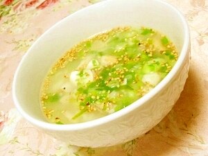 優しい味わい❤ホッケとお葱のお粥さん❤ レシピ・作り方 by