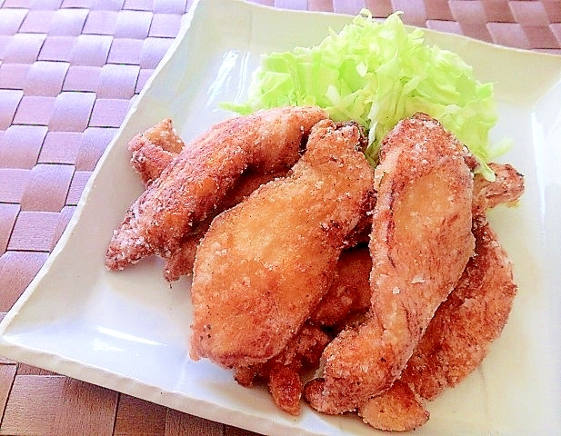 フライパンで♪鷄むね肉の竜田揚げ✿