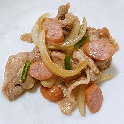 ウインナー炒めその6