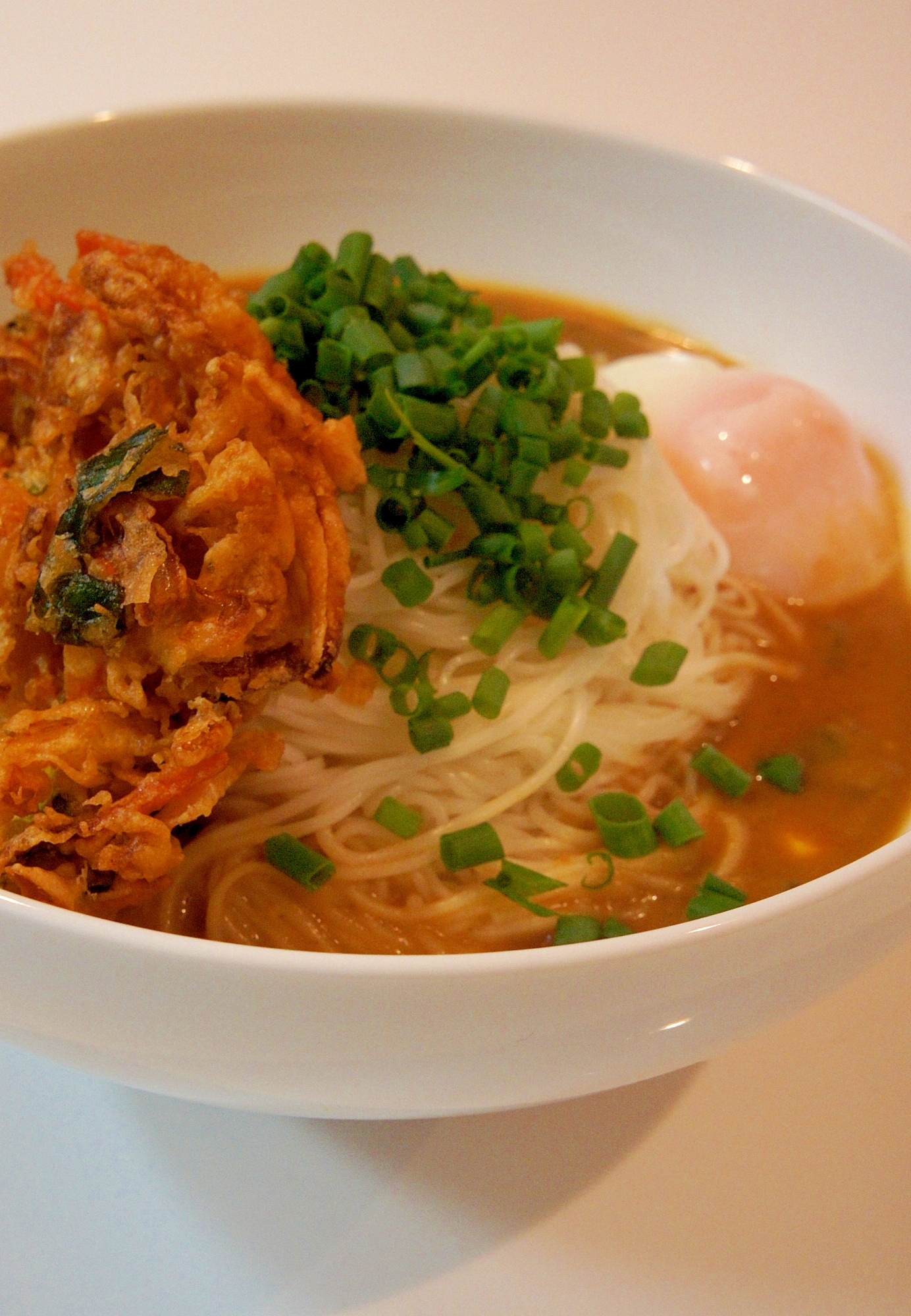 カレーをリメイク♪簡単カレーにゅうめん