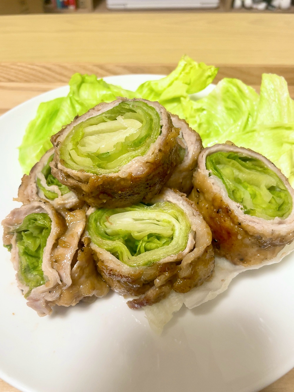 【シャキシャキ！！】居酒屋風レタス巻
