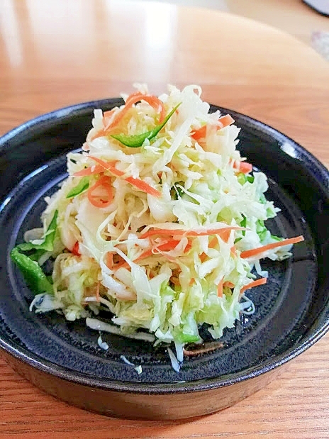 『さしす』で作る千切り野菜和え