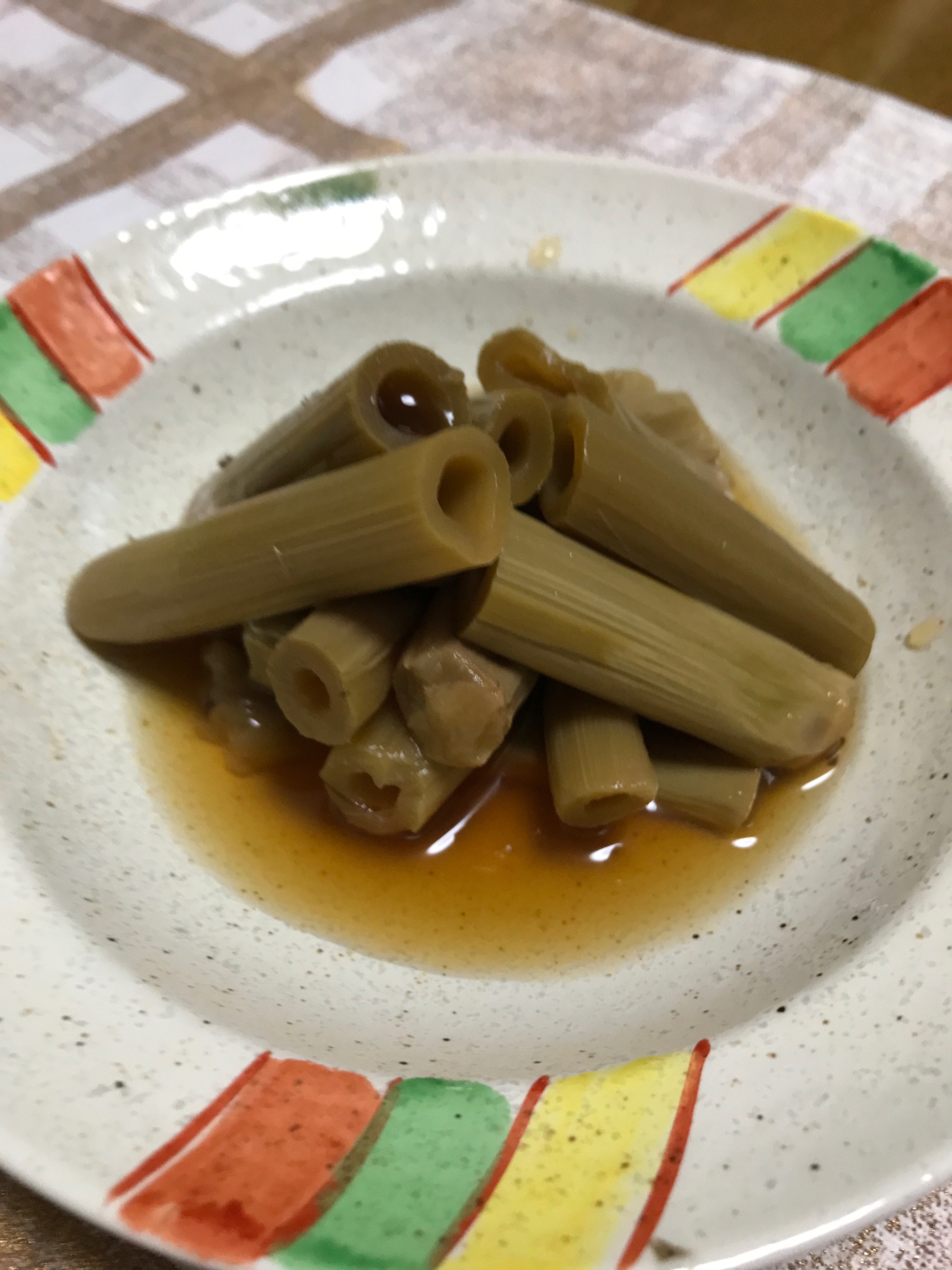 春の山菜イタドリ ゴンパチ の煮物 レシピ 作り方 By シオン 楽天レシピ