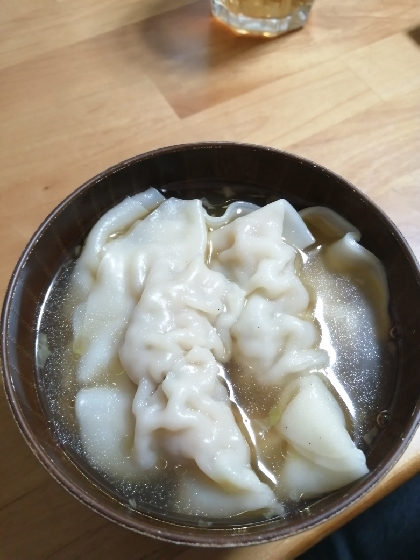 水餃子スープ