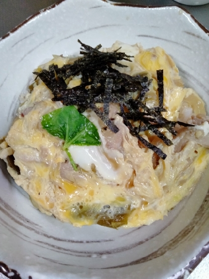 和食の定番、親子丼！