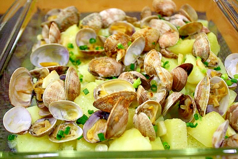 ホクホクじゃがいもとあさりのオーブントースター焼き レシピ 作り方 By りんごのエプロン 楽天レシピ ホクホクじゃがいもとあさりのオーブントースター焼き レシピ 作り方 By りんごのエプロン 楽天レシピ