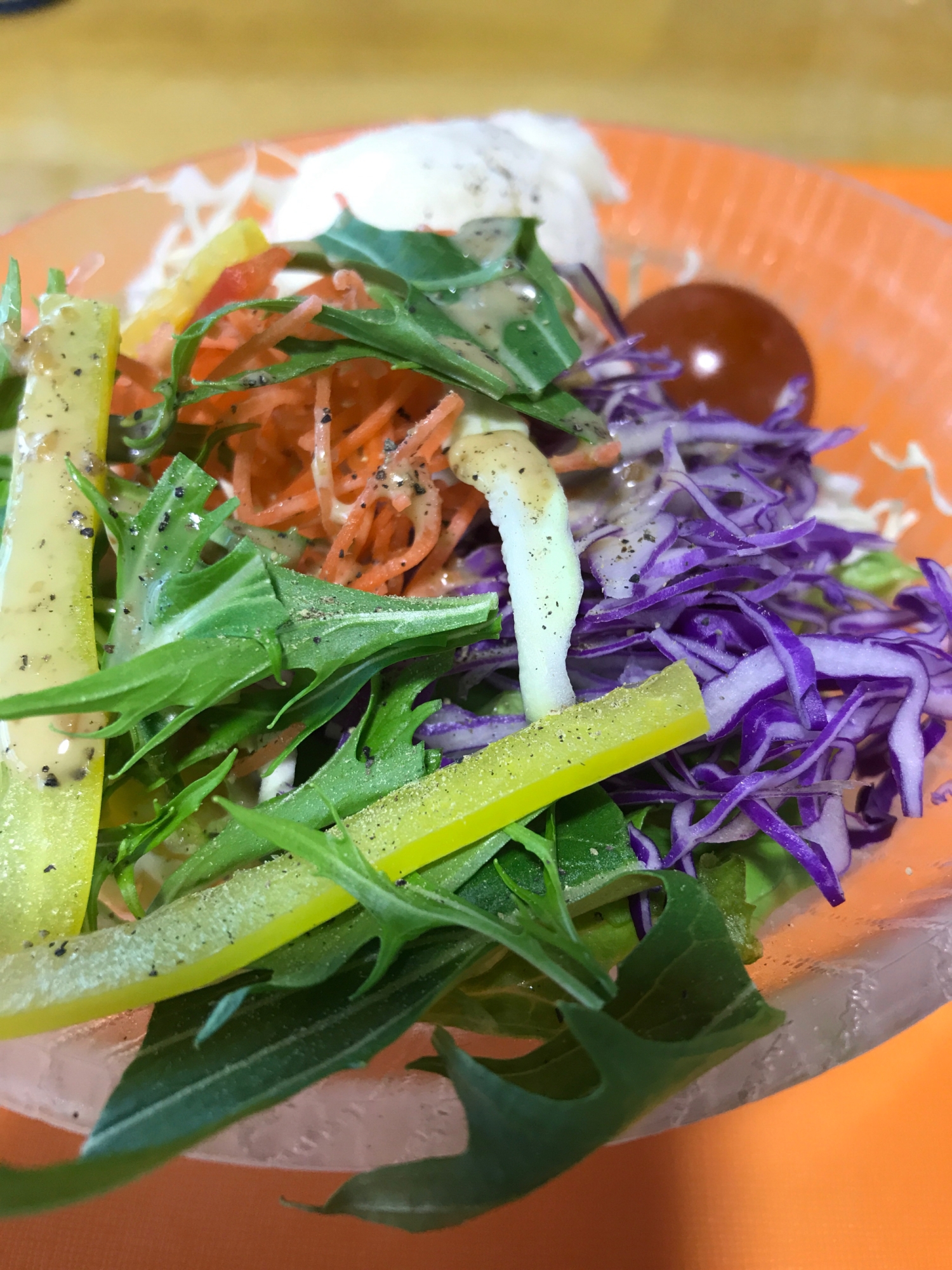 野菜が沢山食べたい。野菜サラダ