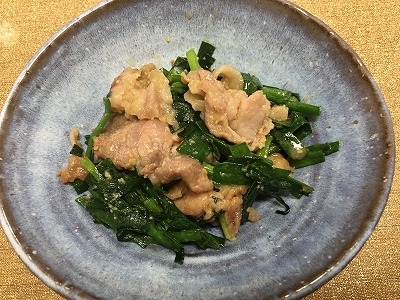 夏にぴったり！豚肉とニラのスタミナ味噌炒め