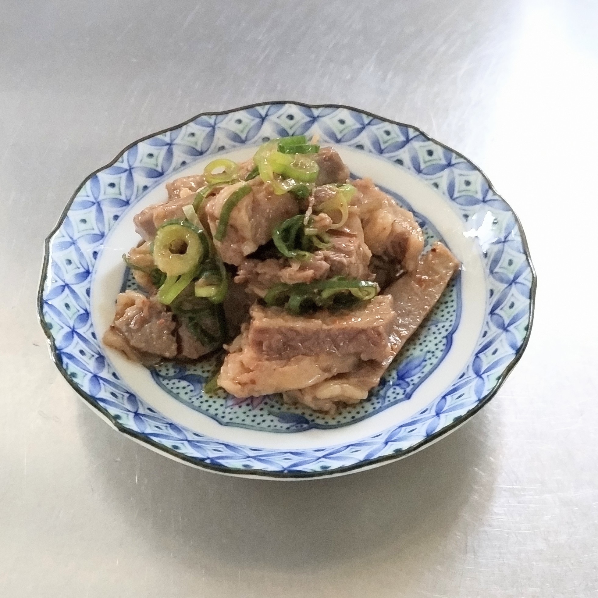 牛すじ肉のぽん酢合え