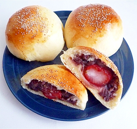 いちごあんぱん レシピ 作り方 By Liqueur 楽天レシピ いちごあんぱん レシピ 作り方 By Liqueur 楽天レシピ