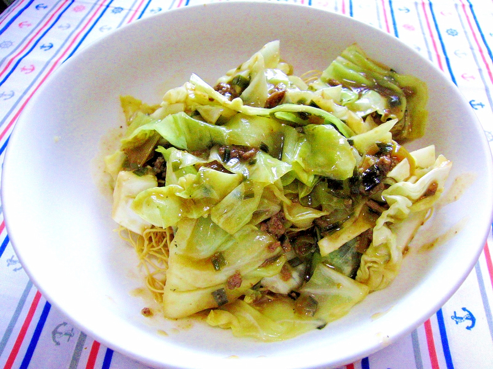 万能肉味噌で超簡単！スタミナ皿うどん