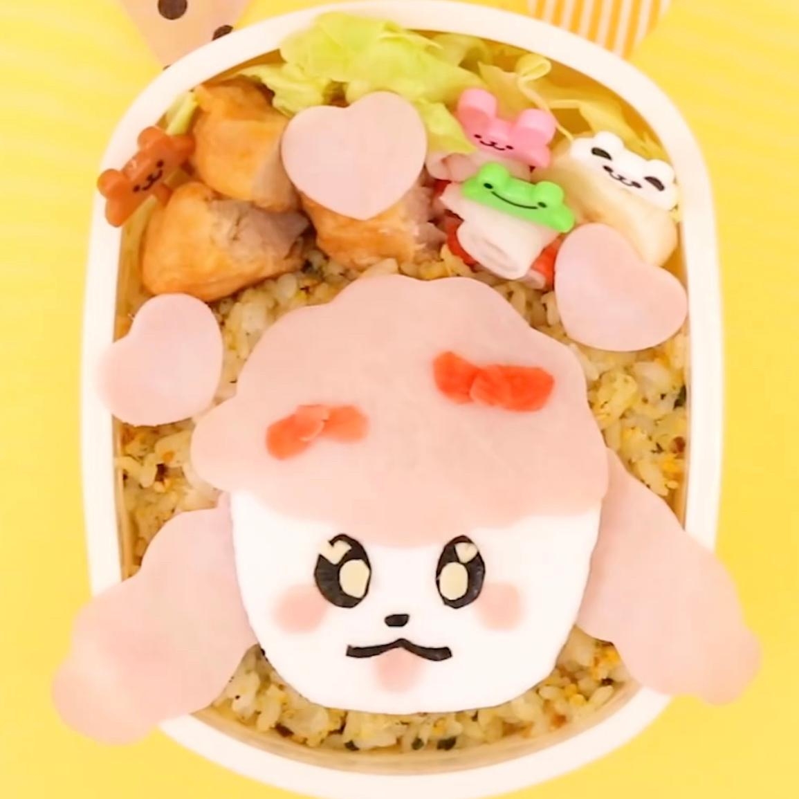 ハムとはんぺんで簡単！プリルランチボックス