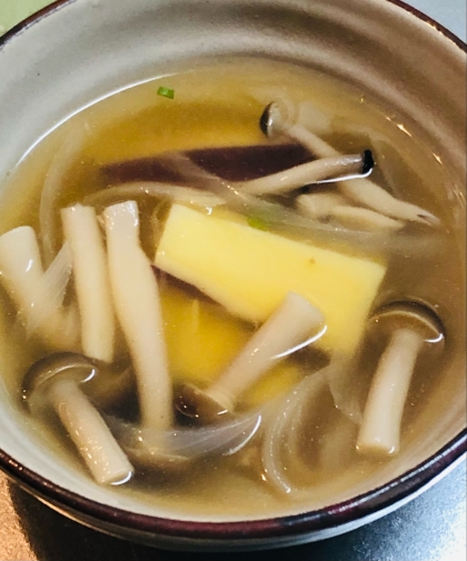 ほっこりとして美味しいスープができました。
ごちそうさまでした(*￣▽￣*)ノ