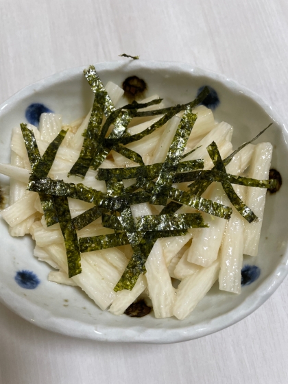 簡単おいしい！長芋のめんつゆ和え