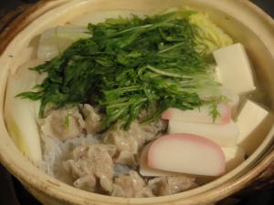 余り野菜で!シュウマイ鍋