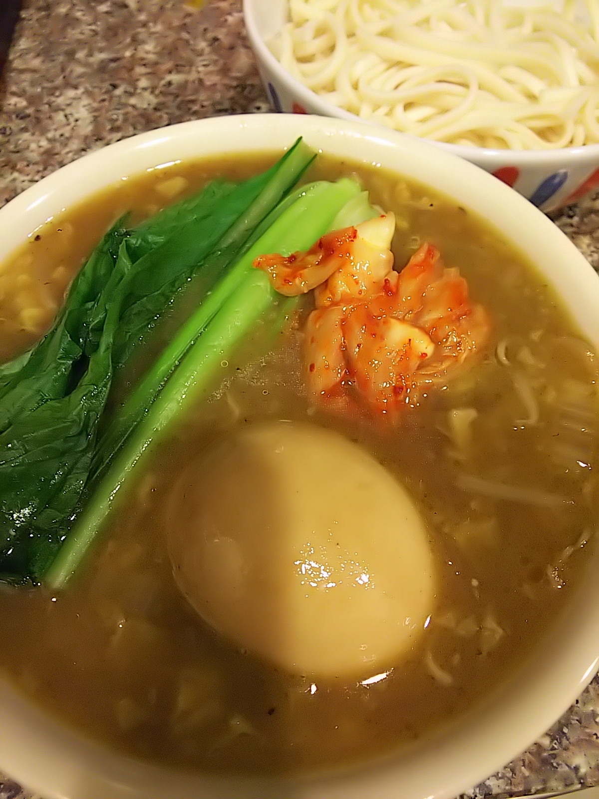 野菜たっぷり味噌つけ麺