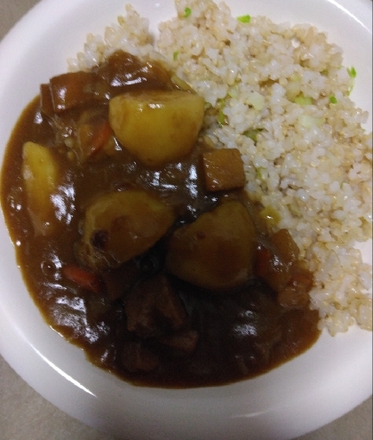 じゃがいもたっぷりカレーライス