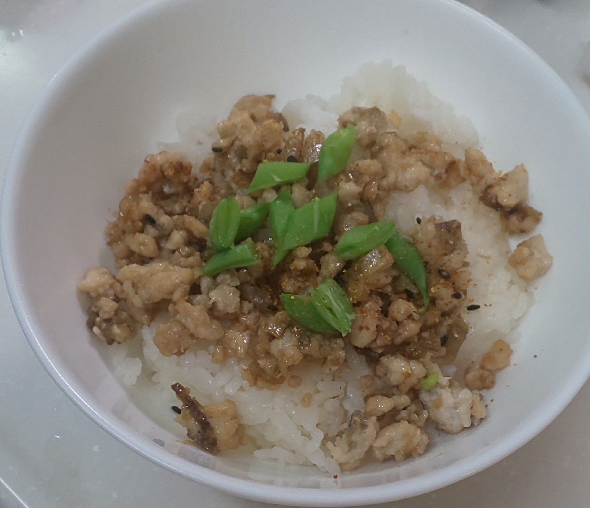 鶏ひき肉そぼろ☆ごぼうご飯☆