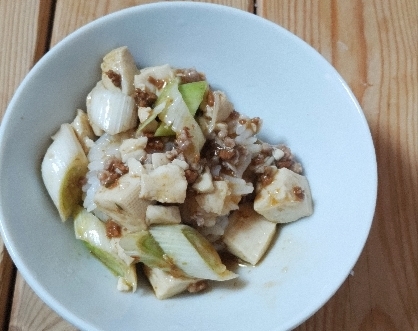 麻婆豆腐丼