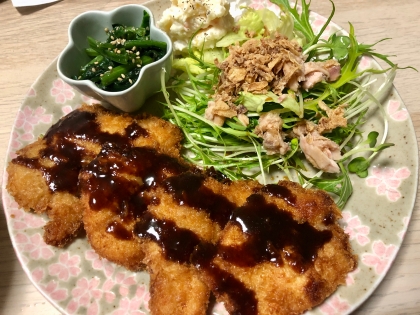 ツナの缶詰を使って♪シャキシャキ野菜サラダ