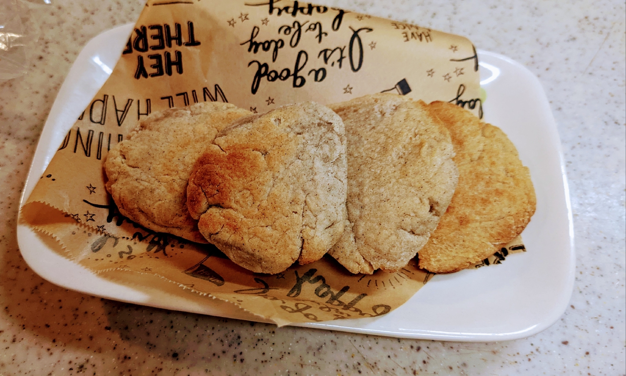 そば粉と米粉のヘルシークッキー^⁠_⁠^