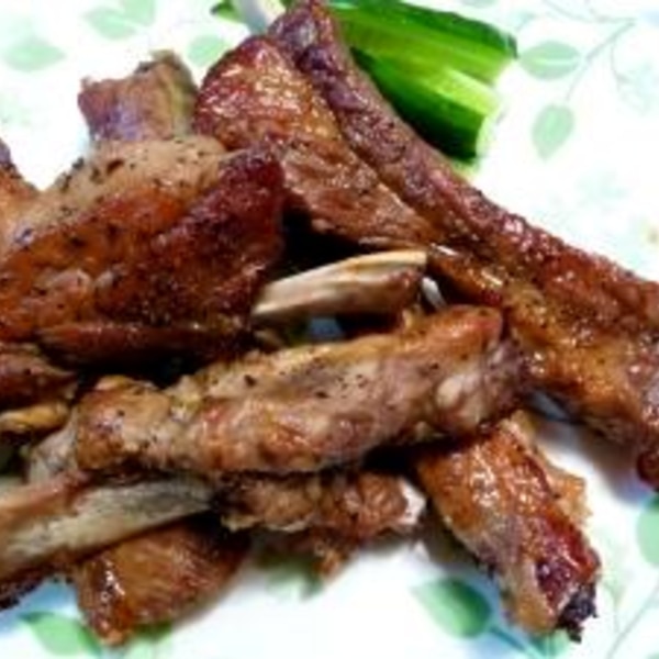 圧力鍋で簡単 柔らかジューシースペアリブ レシピ 作り方 By Rose24 楽天レシピ