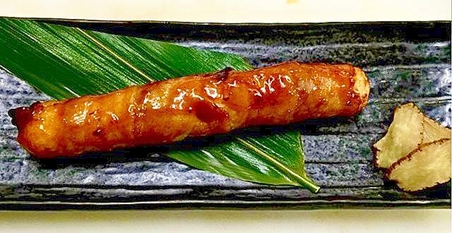 簡単美味しい　〖きりたんぽの肉巻き〗の作り方